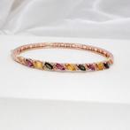 Zonder minimumprijs - Armband Verguld Toermalijn - Topaas -, Nieuw