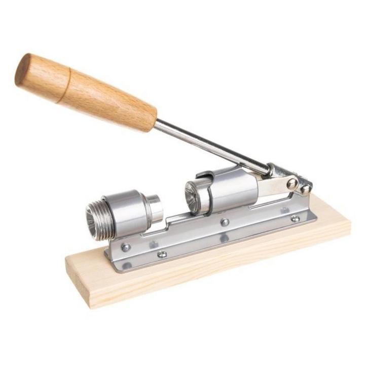 Ruhhy Verstelbare notenkraker met stevige houten standaar..., Huis en Inrichting, Keuken | Keukenbenodigdheden, Nieuw, Ophalen of Verzenden