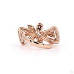 Ring - 14 karaat Roségoud - 1.23ct. tw. Diamant (Natuurlijk), Nieuw