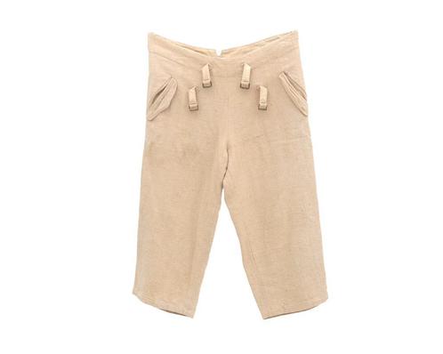 Een beige Yohji Yamamoto oversized broek, Kleding | Dames, Broeken en Pantalons, Beige, Gedragen, Maat 38/40 (M)