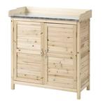 Houten Tuinkast met Werkblad – 83 × 40 × 92 cm, Verzenden, Nieuw