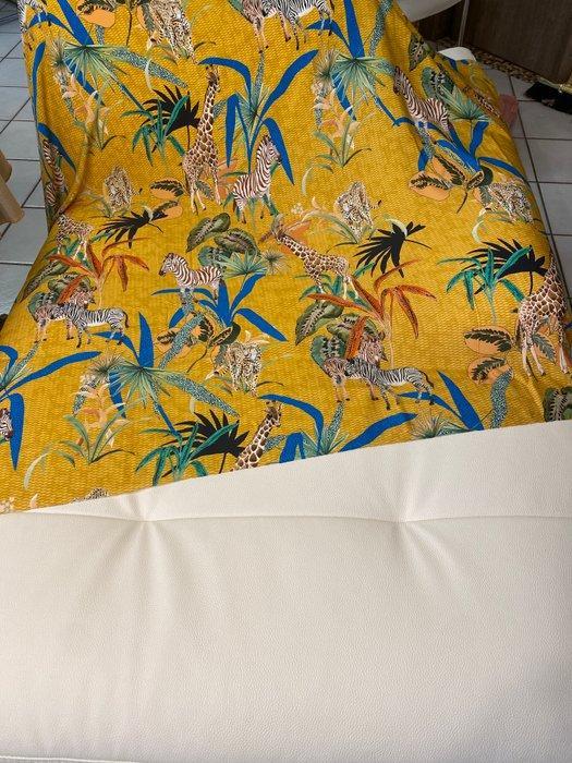 San Leucio - Prachtig etnisch-chic aquarelpaneel met, Antiek en Kunst, Curiosa en Brocante