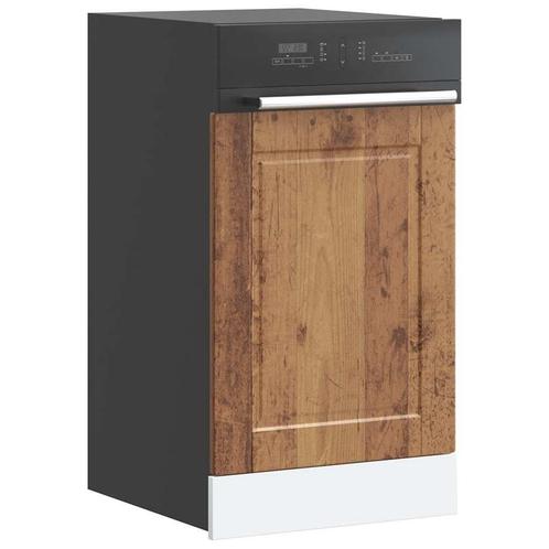 vidaXL Vaatwaspaneel Porto 45x1,5x67 cm bewerkt hout oud, Huis en Inrichting, Keuken | Keukenelementen, Bruin, Nieuw, Verzenden