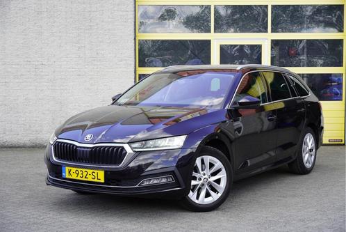Zakelijke Lease |  Škoda Octavia Combi 1.0 e-TSI Automaat! B, Auto's, Skoda, Dealer onderhouden, Lease, Zwart, Automaat, Stationwagon