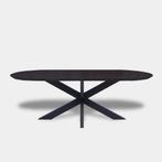 Tafel Plat Ovaal Eikenhout - Matrix XL- Night Glow, Nieuw