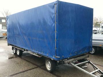 HULCO 3 - assige Schamelwagen met huif | 3500 kg totaal