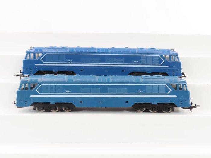 Mehano H0 - T-361 - Diesellocomotief (2) - 2x BB 70000 -, Hobby en Vrije tijd, Modeltreinen | H0