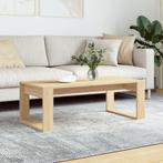 vidaXL Salontafel 102x50x35 cm bewerkt hout sonoma, 100 tot 150 cm, Verzenden, Nieuw, 50 tot 100 cm