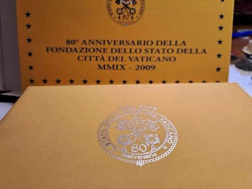 Vaticaan. Proof Set 2009 (incl. medaglia in argento) (Zonder, Postzegels en Munten, Munten | Europa | Euromunten