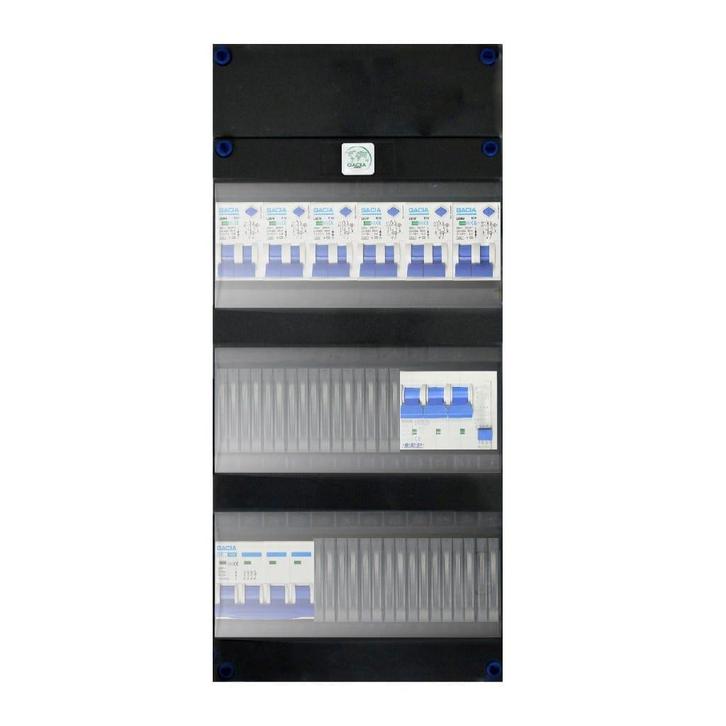 Gacia groepenkast 3 fase 6 alamat + kracht, Doe-het-zelf en Verbouw, Elektra en Kabels, Ophalen of Verzenden