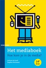 Het mediaboek hoe kom je in de media?, 9789059318717, Zo goed als nieuw, Studieboeken, Verzenden