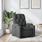 Relax Fauteuil donkergrijs | Stof | Laatste Stuk!, Huis en Inrichting, Fauteuils, Nieuw, 75 tot 100 cm, 75 tot 100 cm, Hout