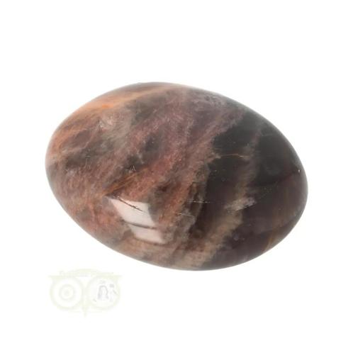 Zwarte Maansteen handsteen  Nr 86 - 46 gram - Madagaskar, Sieraden, Tassen en Uiterlijk, Edelstenen, Nieuw, Verzenden