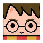 Servetten Harry Potter Cartoon (8st), Kleding | Dames, Carnavalskleding en Feestkleding, Ophalen of Verzenden, Nieuw