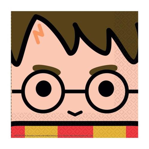 Servetten Harry Potter Cartoon (8st), Kleding | Dames, Carnavalskleding en Feestkleding, Nieuw, Ophalen of Verzenden
