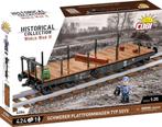 COBI 6284 German Railway Platformwagen Typ SSY, Verzenden, Nieuw