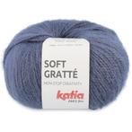 Katia Soft Gratté - 65 jeansblauw - Mohair-Look Acryl Gare, Ophalen of Verzenden, Nieuw