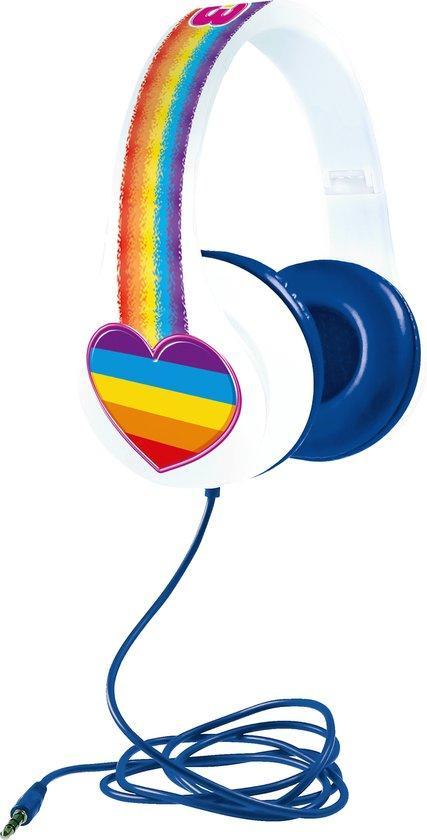 K3 koptelefoon - hoofdtelefoon regenboog - begrensd op 85 dB, Audio, Tv en Foto, Koptelefoons, Verzenden