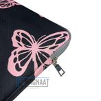 Laptop sleeve vlinderprint spatwaterbestendig 14,6 inch, Computers en Software, Laptophoezen, Ophalen of Verzenden, Nieuw, PCM Neutraal