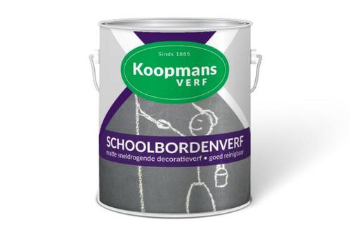 Koopmans Schoolbordenverf, Doe-het-zelf en Verbouw, Verf, Beits en Lak, Nieuw, Verzenden