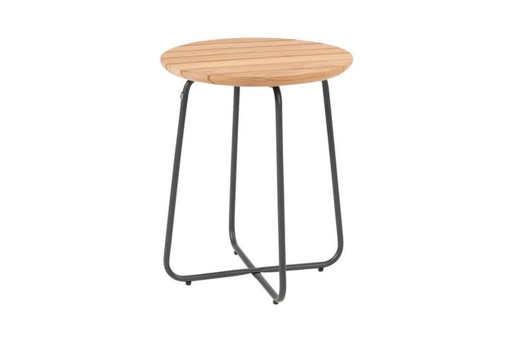 4 Seasons Verdi ronde salontafel teak 73 cm., Tuin en Terras, Tuintafels, Nieuw, Hout, Rond, Verzenden