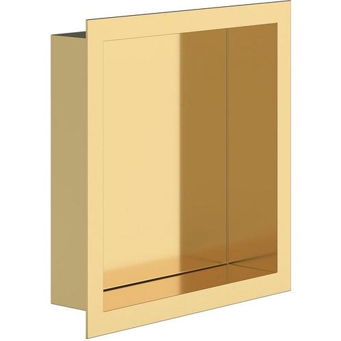 Inbouwnis - Leoni Prim - 30x30x7cm - Geborsteld Goud, Doe-het-zelf en Verbouw, Sanitair, Nieuw, Ophalen of Verzenden