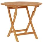 Kleine Teakhouten Tuintafel 85x85 - Retourdeal voor Jou!, Tuin en Terras, Tuintafels, Ophalen of Verzenden, Nieuw, Vierkant, Teakhout