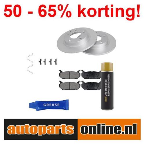 Remschijven + Remblokken Mazda 626 achterzijde, Auto-onderdelen, Besturing, Nieuw, Mazda, Verzenden