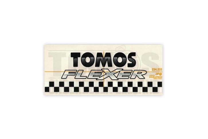 Tomos Sticker Flexer Frame, Fietsen en Brommers, Brommeronderdelen | Algemeen, Nieuw, Ophalen of Verzenden