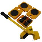 Benson Meubelrollers met hefboom - 4 stuks - anti-slip -..., Doe-het-zelf en Verbouw, Transportwagens, Ophalen of Verzenden, Nieuw