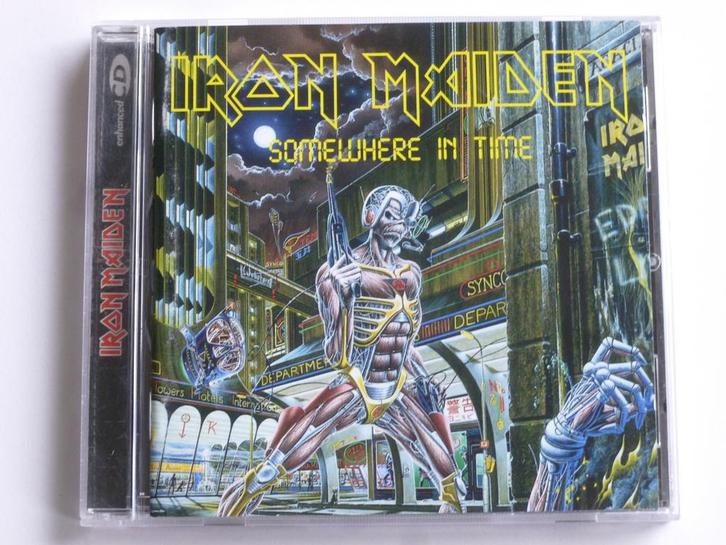 Iron Maiden - Somewhere in Time (remastered), Cd's en Dvd's, Cd's | Rock, Zo goed als nieuw, Verzenden