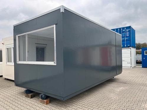 Kantoorunit - 6x3 meter  met   optrekslede, Zakelijke goederen, Machines en Bouw | Keten en Containers, Ophalen of Verzenden