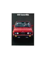 1988 BMW 325i CABRIO BROCHURE ENGELS (USA), Boeken, Nieuw, BMW, Author