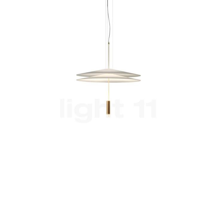 Vibia Flamingo 1510 Hanglamp LED, goud - DALI (Hanglampen), Huis en Inrichting, Lampen | Hanglampen, Nieuw, Verzenden