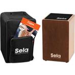 Sela SE-190 Primera Cajon Brown bundel met rugzak, cajon-pad, Verzenden, Nieuw