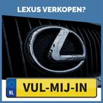 Uw Lexus NX snel en gratis verkocht