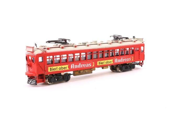 Suydam H0 - Modeltram (1) - Handgebouwde messing tram Bier!, Hobby en Vrije tijd, Modeltreinen | H0