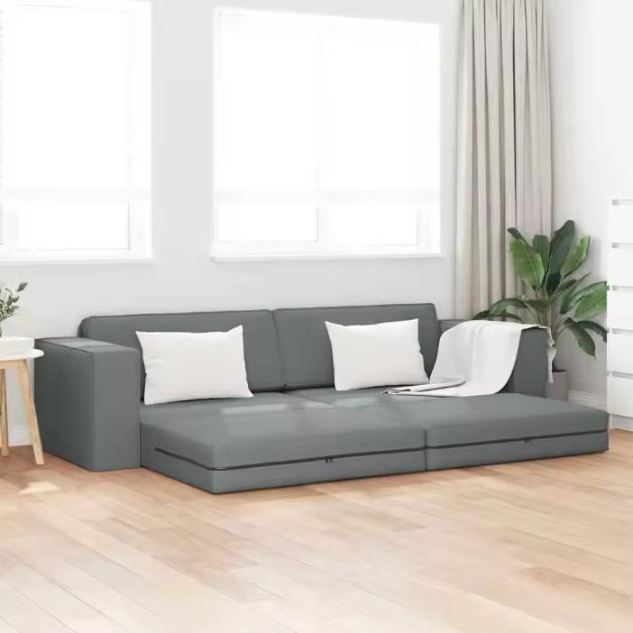 Cozy Grey 2-in-1 Sofa Bed – Ruimtebesparend en Multifunction, Huis en Inrichting, Slaapkamer | Slaapbanken, Nieuw, Verzenden