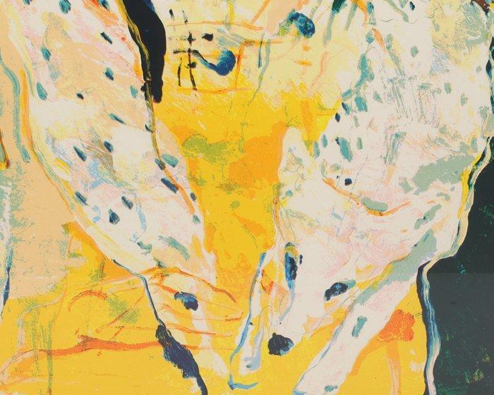 Kees van Bohemen (1928-1985) - Vrouw met vosje, Antiek en Kunst, Antiek | Overige Antiek