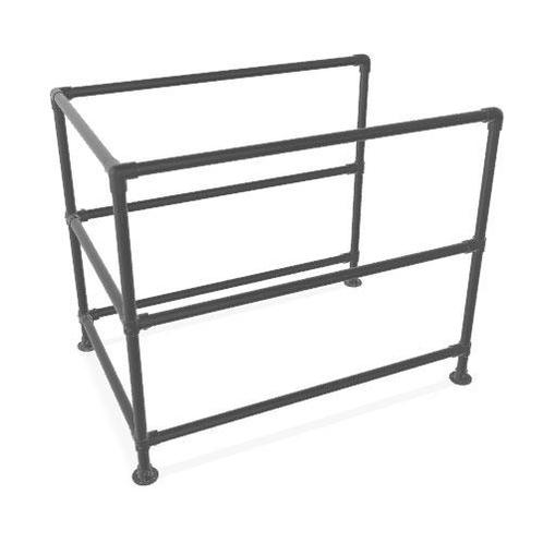 Steigerbuis Traphek Kranj | Zwart 33.7 mm | Voet | DIY | Op, Doe-het-zelf en Verbouw, Ladders en Trappen, Ophalen of Verzenden