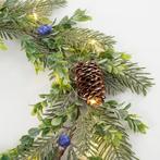 2dekans | House of Seasons Kerstkrans met LED Verlichting -, Ophalen of Verzenden, Zo goed als nieuw