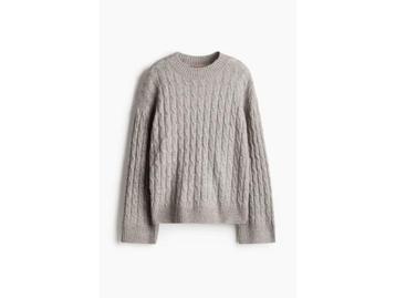 Veiling - H&M Gebreide Kabeltrui (Maat M) beschikbaar voor biedingen
