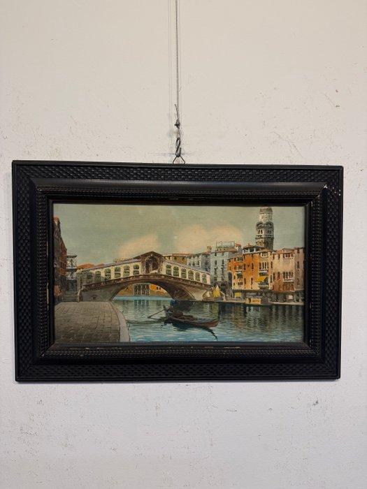Italiaanse school (XX) - Veduta di Venezia, Antiek en Kunst, Kunst | Schilderijen | Klassiek
