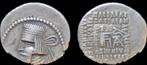 10-40ad Parthian Kingdom Artabanos Ii Ar drachm zilver, Verzenden