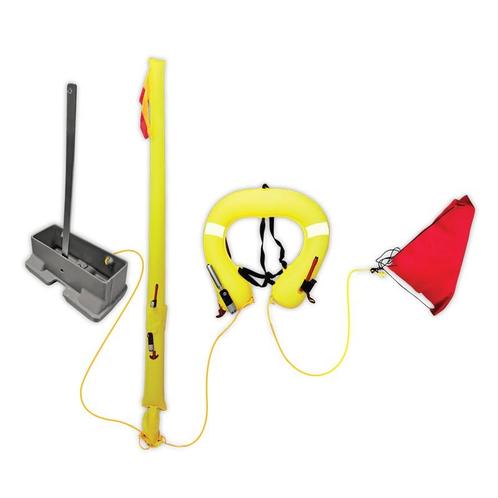 Lalizas LifeLink MOB Danbuoy en Hoefboei in Container Grijs, Watersport en Boten, Accessoires en Onderhoud, Nieuw, Ophalen of Verzenden