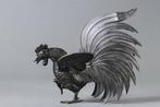 Fighting Cocks - Rooster Pair Ornamnets - Beeld Metaal -