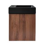 Fonteinkast BWS Sona Met Verticaal Reliëf Soft-close Hout, Ophalen of Verzenden, Nieuw, Bad