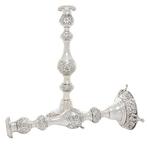 Moses Salkind & Co, London - Kaarsenhouder (2) - .925 zilver