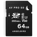 Angelbird AVpro SDXC UHS-II V60 64GB, Nieuw, Overige merken, Overige typen, Ophalen of Verzenden