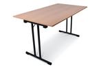 Inklapbare tafel recht | 140x80 | T-frame, Huis en Inrichting, Tafels | Bijzettafels, Ophalen of Verzenden, Nieuw, Kunststof